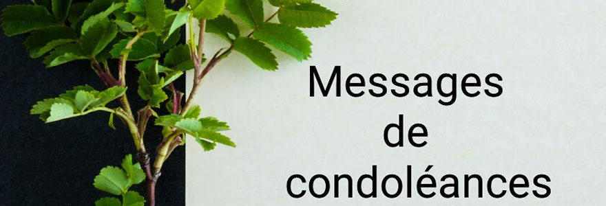 message de condoléances